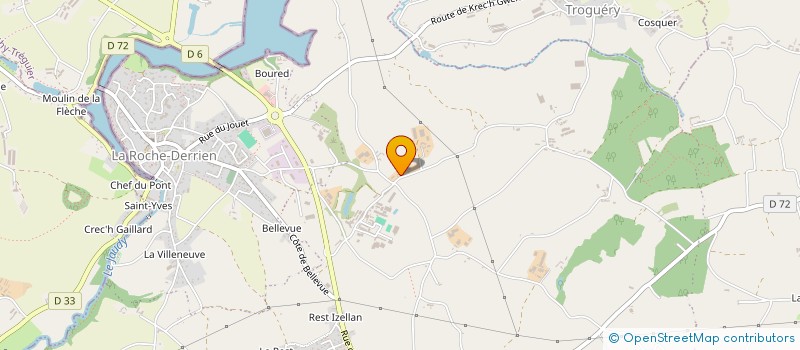 localisation de l'entreprise TY MADELEZ  LA ROCHE-JAUDY