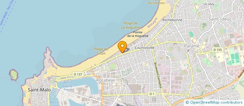 localisation de l'entreprise TY MALO  SAINT-MALO