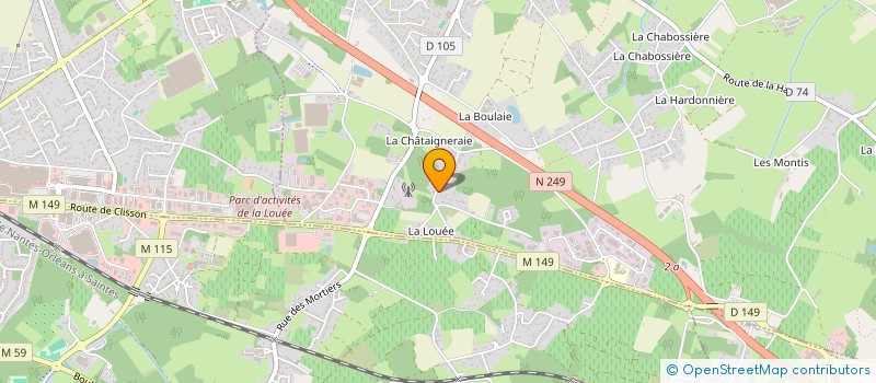 localisation de l'entreprise TY MARIN à HAUTE-GOULAINE