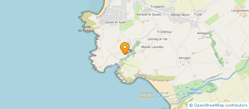 localisation de l'entreprise TY-MARK CONSEIL  PLOMODIERN