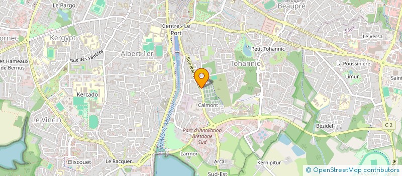 localisation de l'entreprise TY MARLOUISE à VANNES