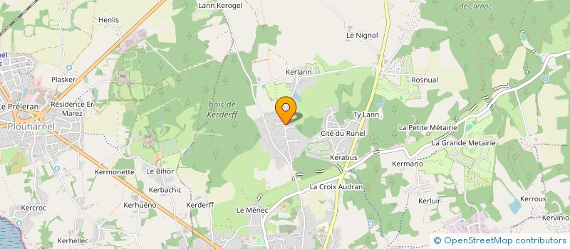 localisation de l'entreprise TY ME ZUD  CARNAC