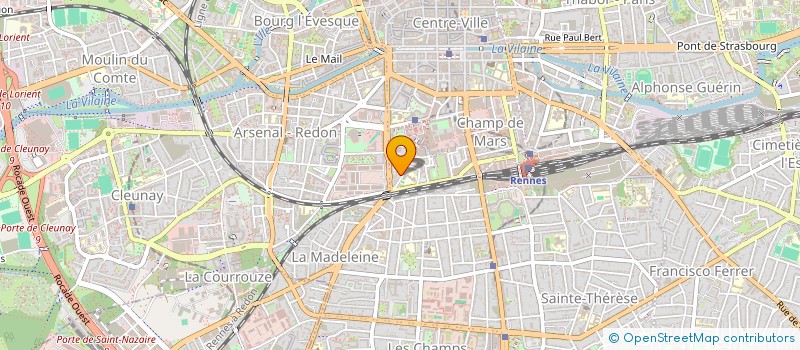 localisation de l'entreprise TY MEDICALE JACOB  RENNES