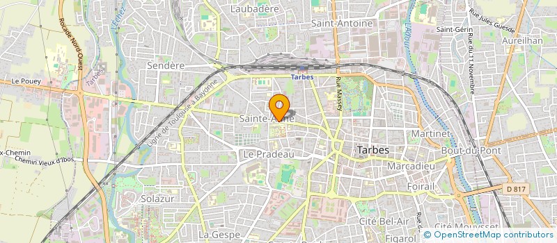 localisation de l'entreprise TY MELEN  TARBES