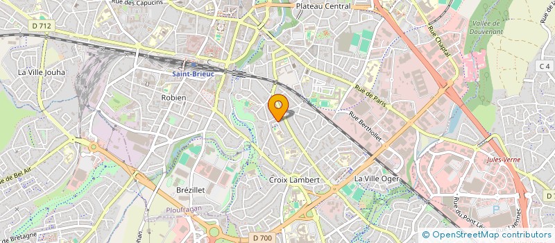 localisation de l'entreprise TY MELEN à SAINT-BRIEUC