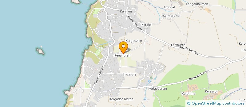 localisation de l'entreprise TY MEN  PLOUARZEL