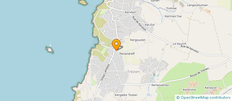 localisation de l'entreprise TY MILEMA  PLOUARZEL