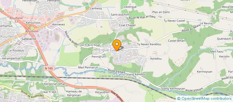 localisation de l'entreprise TY MOG  ERGUE-GABERIC