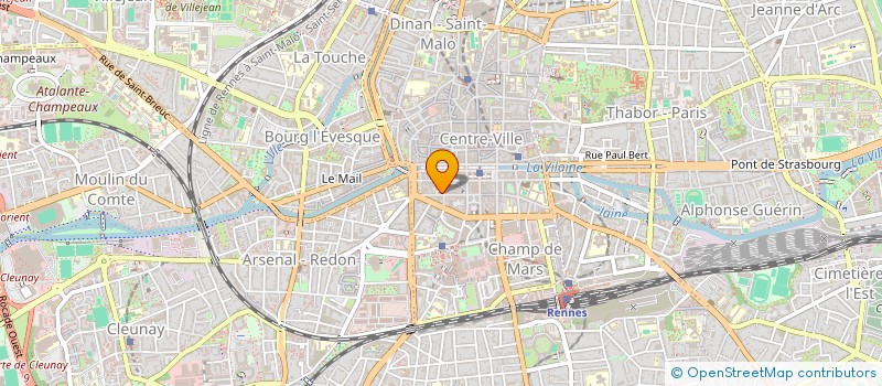 localisation de l'entreprise TY MOUTIC  RENNES