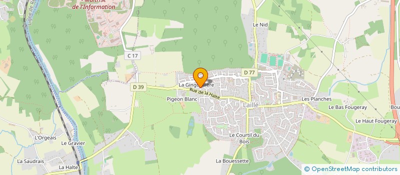 localisation de l'entreprise TY MULLER  GUICHEN