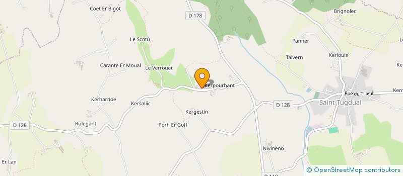 localisation de l'entreprise TY NEVEZ à SAINT-TUGDUAL