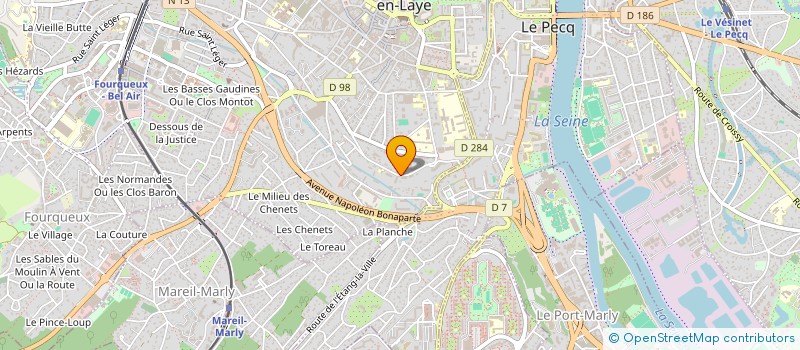 localisation de l'entreprise TY NEVEZ QUENVEN  SAINT-GERMAIN-EN-LAYE