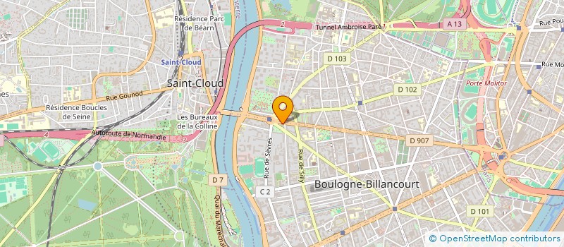 localisation de l'entreprise TY NIEPCE à BOULOGNE-BILLANCOURT