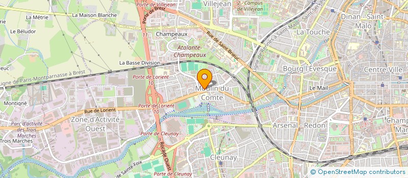 localisation de l'entreprise TY-NIKOLAZ  RENNES