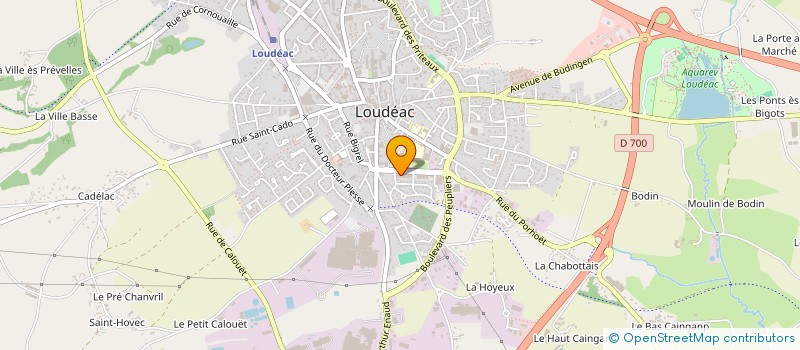 localisation de l'entreprise TY NL  LOUDEAC