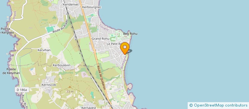 localisation de l'entreprise TY NOZ  SAINT-PIERRE-QUIBERON