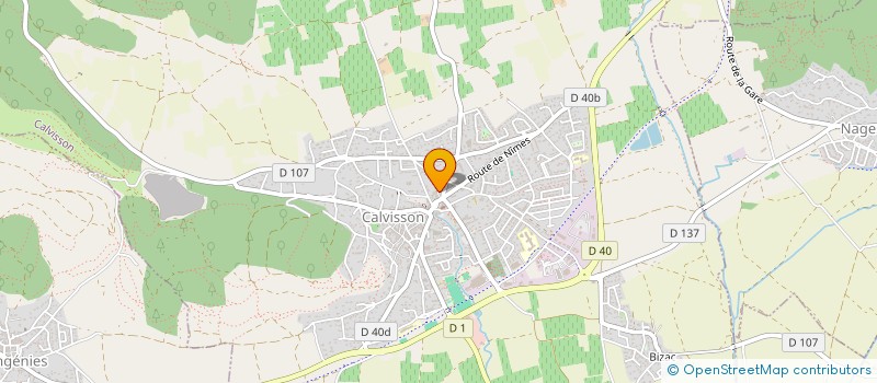 localisation de l'entreprise TY OUERN  CALVISSON