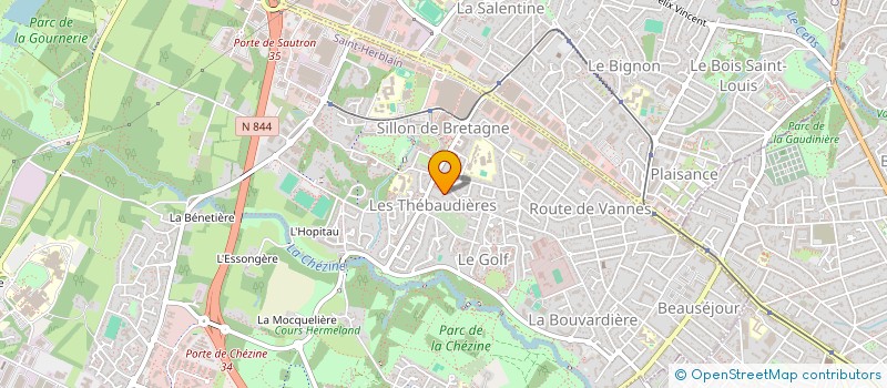 localisation de l'entreprise TY PAS DU GU  SAINT-HERBLAIN