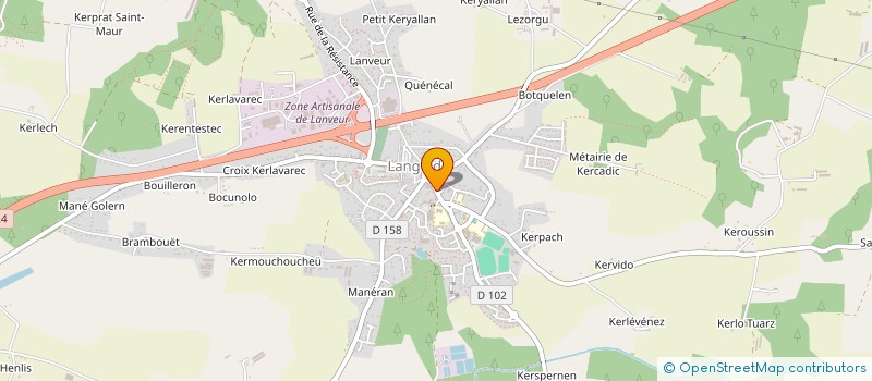 localisation de l'entreprise TY PECHURE  LANGUIDIC