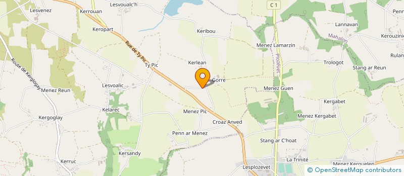 localisation de l'entreprise TY PIC IMMOBILIER EURL  PLOUHINEC