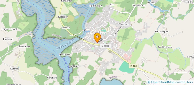 localisation de l'entreprise TY PILU  LE BONO