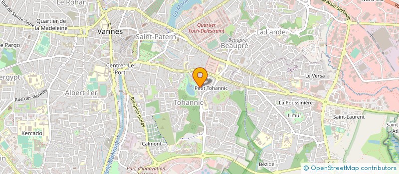 localisation de l'entreprise TY PLONGE  SARZEAU