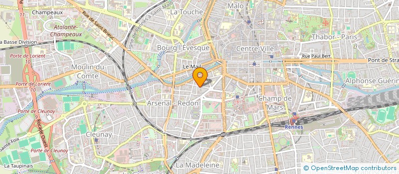 localisation de l'entreprise TY POLLEN  RENNES