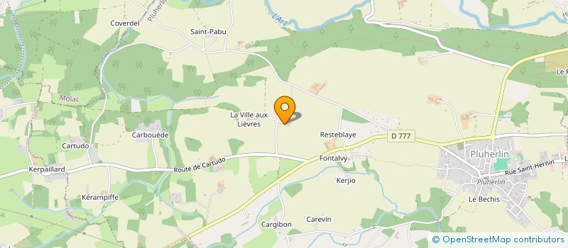 localisation de l'entreprise TY PONY  PLUHERLIN