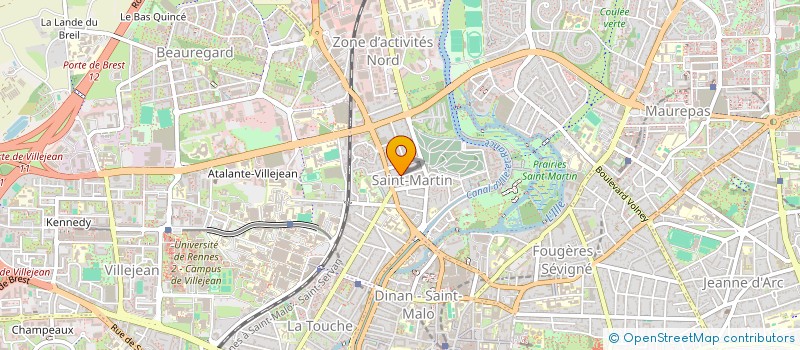 localisation de l'entreprise TY POUPIG  RENNES