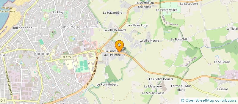 localisation de l'entreprise TY QUEMERAIS  SAINT-MALO