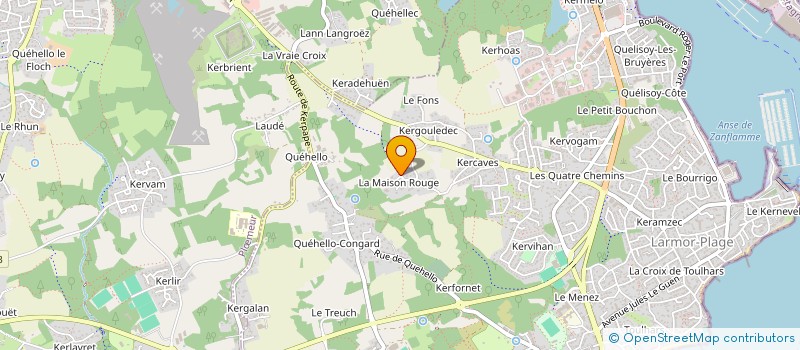 localisation de l'entreprise TY RU à LARMOR-PLAGE