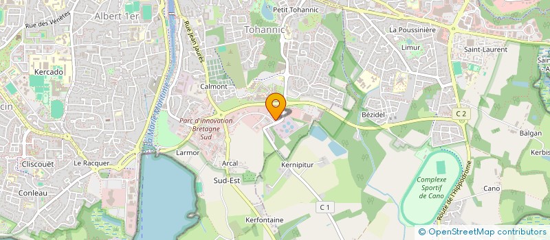 localisation de l'entreprise TY SANTE VANNES-TOHANNIC à VANNES