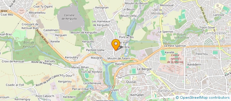 localisation de l'entreprise TY SARDA  BOHARS