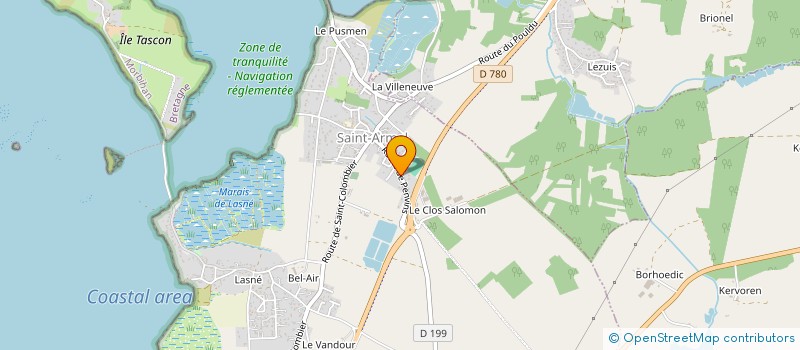 localisation de l'entreprise TY SEA  SAINT-ARMEL