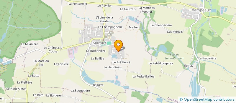 localisation de l'entreprise TY SEVENO  MARPIRE