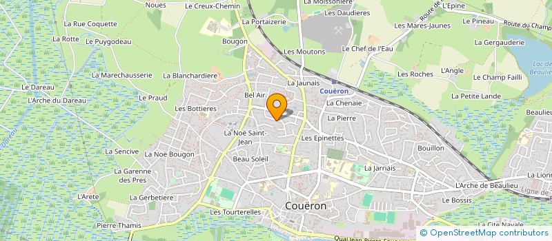 localisation de l'entreprise TY SMAG à COUERON