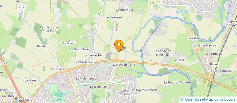 localisation de l'entreprise TY TERRAE  BETTON