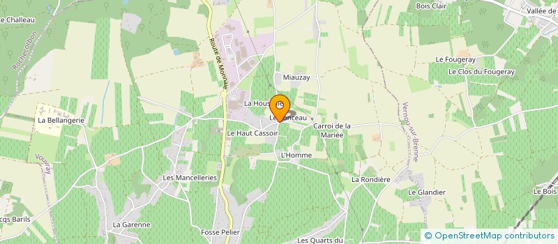 localisation de l'entreprise TY TRANCHE à VOUVRAY