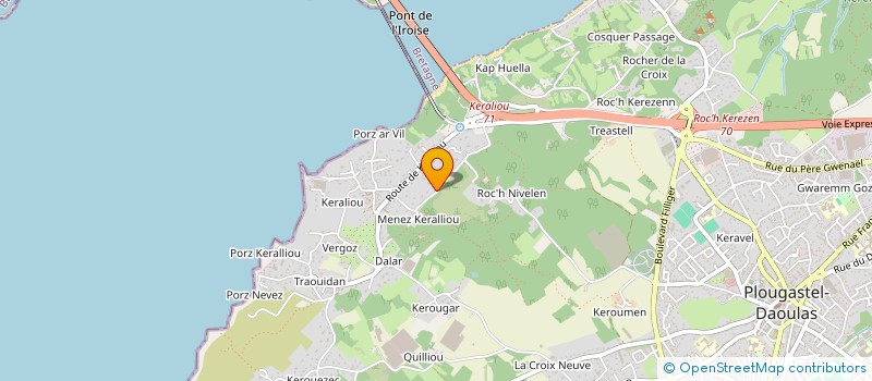 localisation de l'entreprise TY TROPIC  PLOUGASTEL-DAOULAS