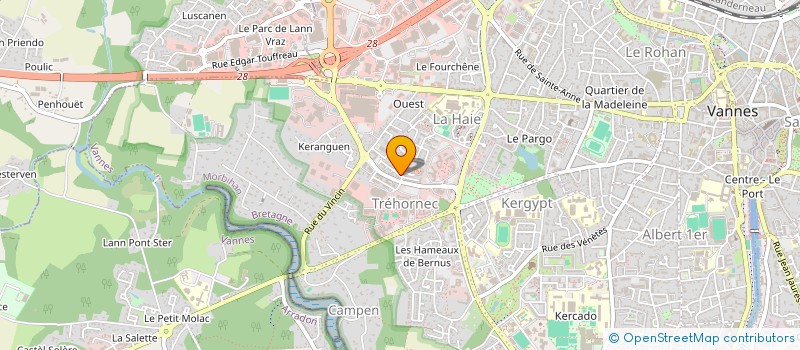 localisation de l'entreprise TY TRULLI à VANNES