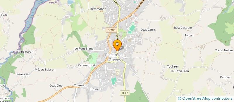 localisation de l'entreprise TY'VAPO  PLESTIN-LES-GREVES