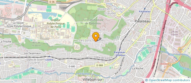 localisation de l'entreprise TY VILMORIN à PALAISEAU