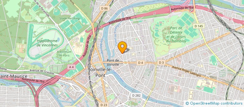 localisation de l'entreprise TY VORN  JOINVILLE-LE-PONT