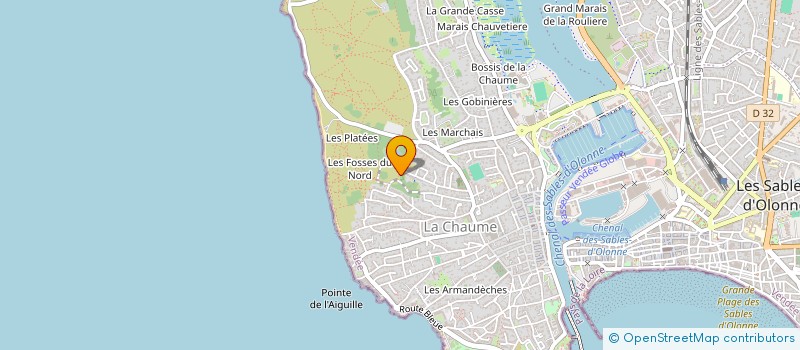 localisation de l'entreprise TY WARA à LES SABLES D'OLONNE