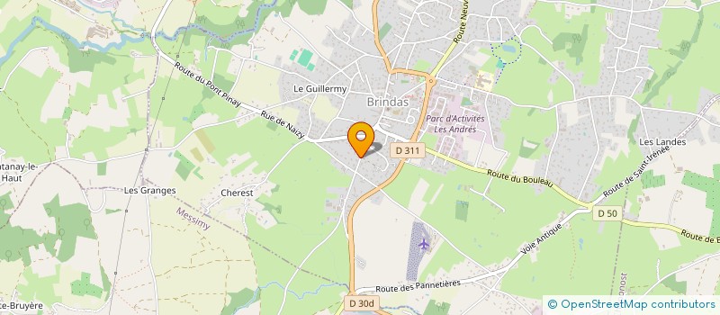 localisation de l'entreprise TYA & TAO  BRINDAS