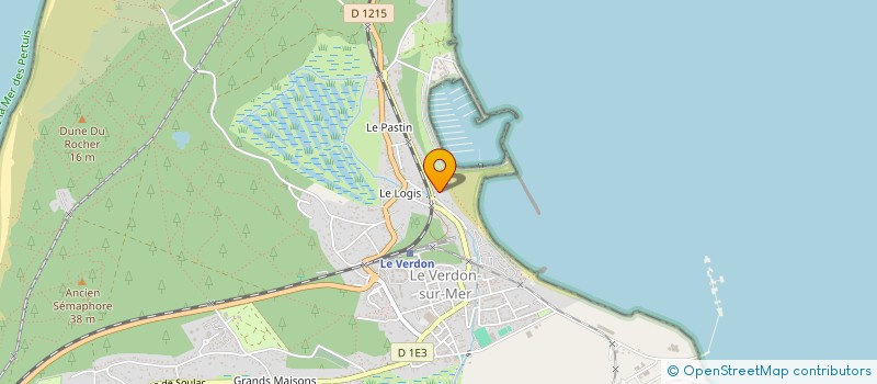 localisation de l'entreprise TYALAN ACCASTILLAGE  LE VERDON-SUR-MER