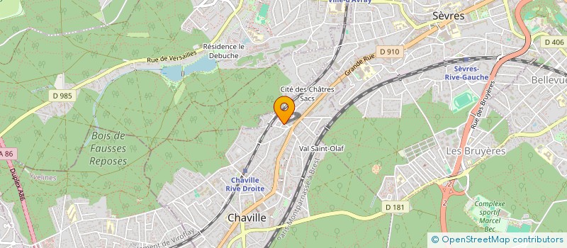 localisation de l'entreprise TYBED  PARIS