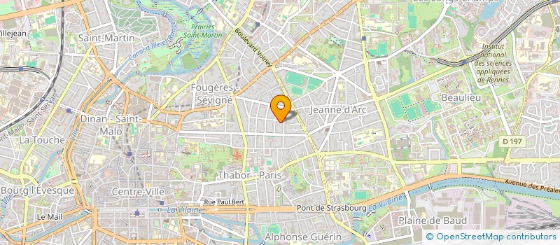 localisation de l'entreprise TYBIHAN ASSET MANAGEMENT  RENNES