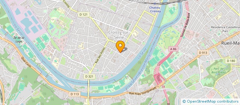 localisation de l'entreprise TYCADI  CROISSY-SUR-SEINE