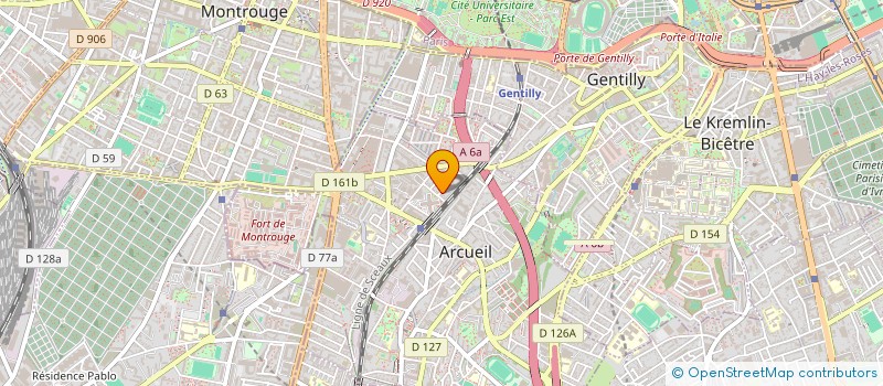 localisation de l'entreprise TYCAPI  ARCUEIL